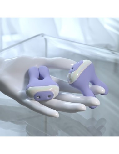 PLAYBOY NIPPLE CLAMPS IN A PINCH PURPLE