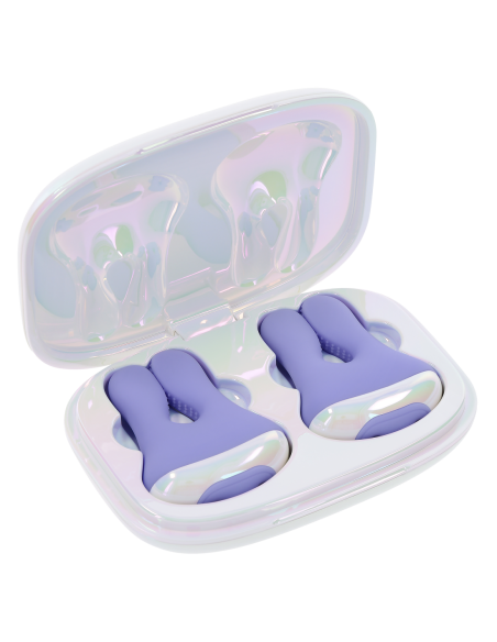 PLAYBOY NIPPLE CLAMPS IN A PINCH PURPLE