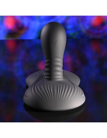 PLAYBOY VIBRATOR SITTIN & SPINNIN BLACK