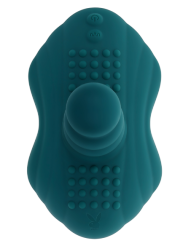 PLAYBOY VIBRATOR HAVE A SEAT GREEN
