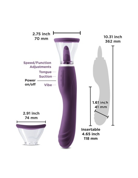 INYA TRIPLE DELICIA MORADO