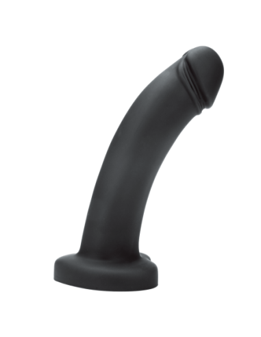 HEARTBREAKER 7INCH DILDO DE SILICONA BASE CORAZÓN NEGRO