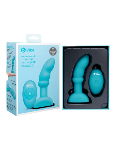 B-VIBE ENCHUFE DE PUNTO P DE BORDE CON CONTROL REMOTO