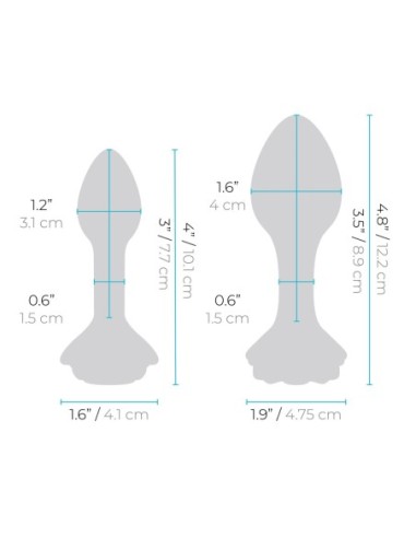 B-VIBE SET DE ENTRENAMIENTO CON TAPÓN ANAL DE...