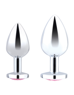 B-VIBE SET DE ENTRENAMIENTO JEWEL HEART METAL BUTPLUG