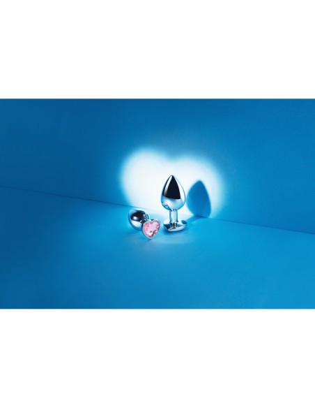 B-VIBE SET DE ENTRENAMIENTO JEWEL HEART METAL BUTPLUG