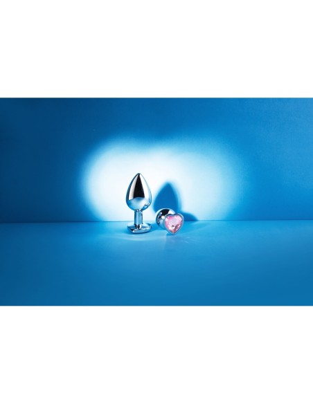 B-VIBE SET DE ENTRENAMIENTO JEWEL HEART METAL BUTPLUG