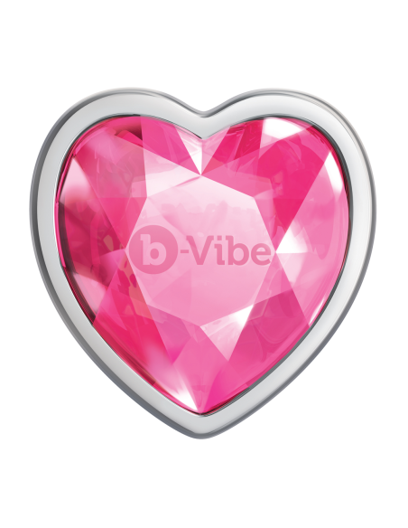 B-VIBE JEWEL HEART METAL BUTT PLUG TRAINING SET