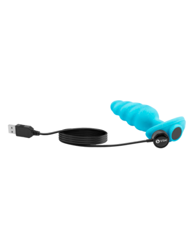 B-VIBE UNICORN PLUG WITH RAINBOW TAIL