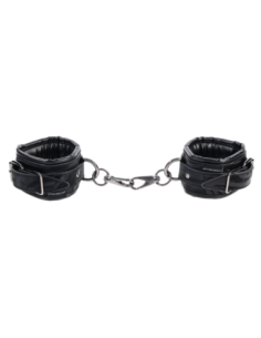 SPORTSHEETS VELVET NOIR HANDCUFFS 2