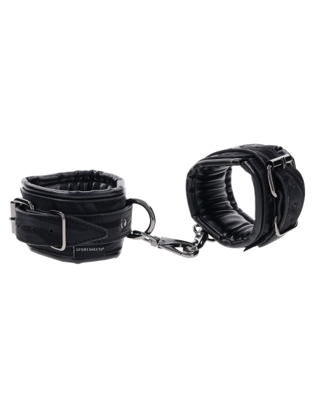 SPORTSHEETS VELVET NOIR HANDCUFFS