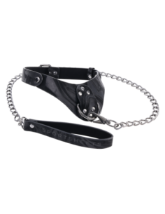 SPORTSHEETS VELVET NOIR COLLAR & LEASH