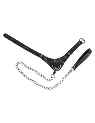 SPORTSHEETS VELVET NOIR COLLAR & LEASH