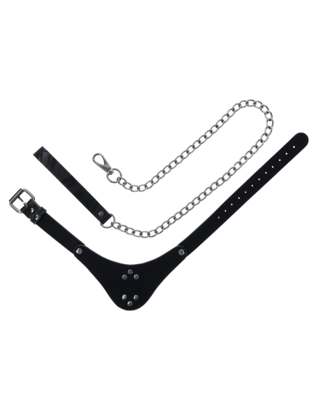 SPORTSHEETS VELVET NOIR COLLAR & LEASH