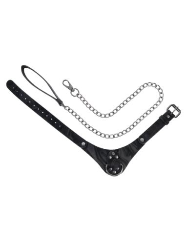 SPORTSHEETS VELVET NOIR COLLAR & LEASH