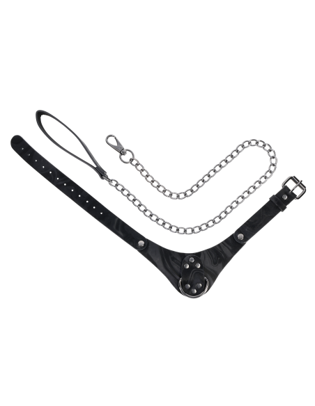 SPORTSHEETS VELVET NOIR COLLAR & LEASH