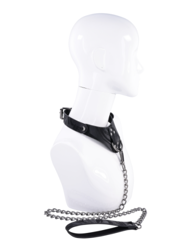 SPORTSHEETS VELVET NOIR COLLAR & LEASH