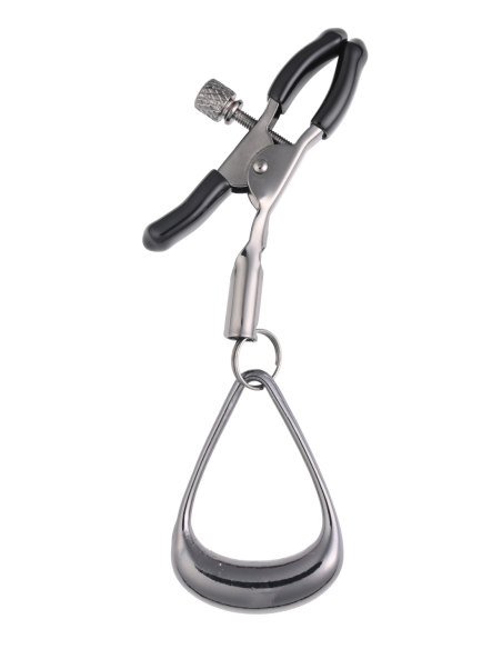 SPORTSHEETS VELVET NOIR TUGGABLE NIPPLE CLAMPS