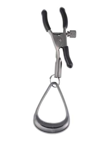 SPORTSHEETS VELVET NOIR TUGGABLE NIPPLE CLAMPS