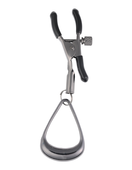 SPORTSHEETS VELVET NOIR TUGGABLE NIPPLE CLAMPS