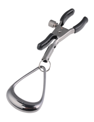 SPORTSHEETS VELVET NOIR TUGGABLE NIPPLE CLAMPS