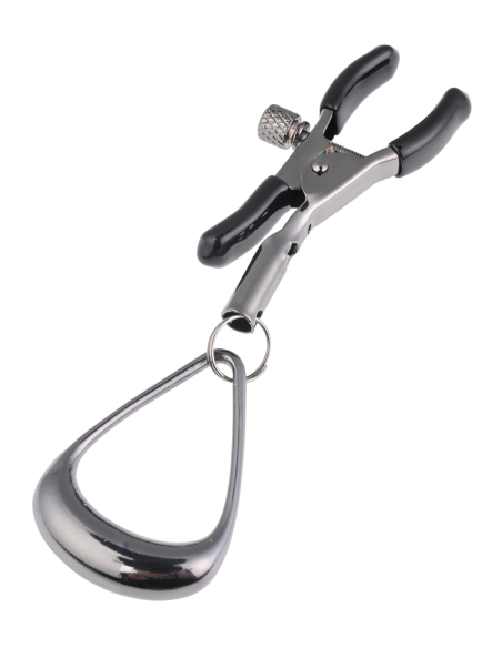 SPORTSHEETS VELVET NOIR TUGGABLE NIPPLE CLAMPS