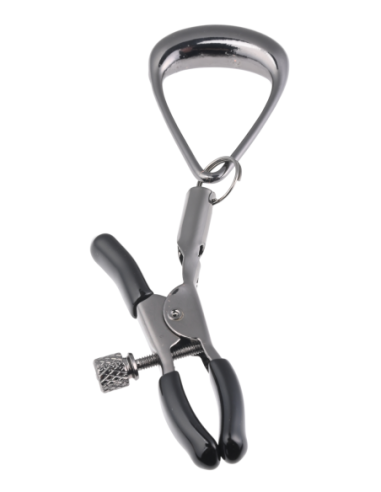 SPORTSHEETS VELVET NOIR TUGGABLE NIPPLE CLAMPS
