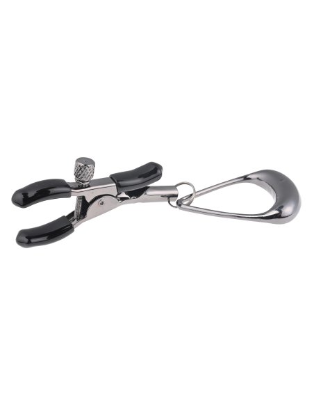 SPORTSHEETS VELVET NOIR TUGGABLE NIPPLE CLAMPS