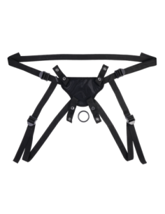 SPORTSHEETS VELVET NOIR STRAP ON 2