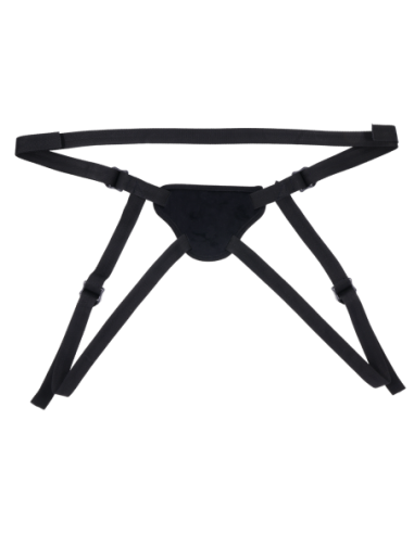 SPORTSHEETS VELVET NOIR STRAP ON