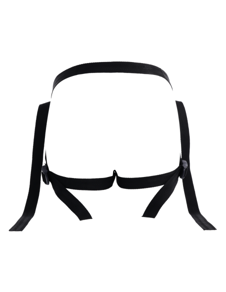 SPORTSHEETS ARNÉSDE TERCIOPELO NEGRO