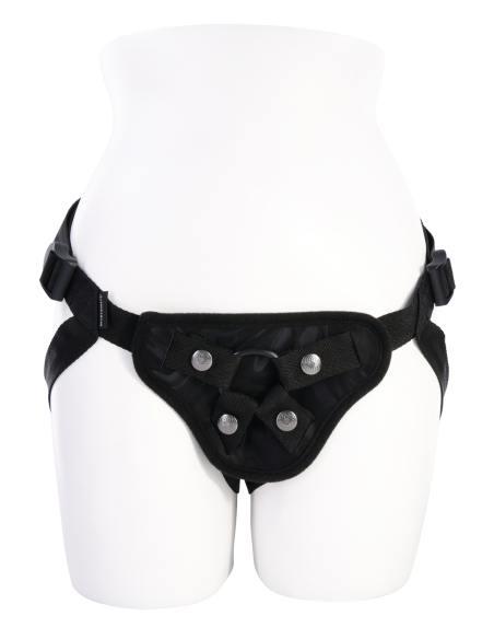 SPORTSHEETS VELVET NOIR STRAP ON
