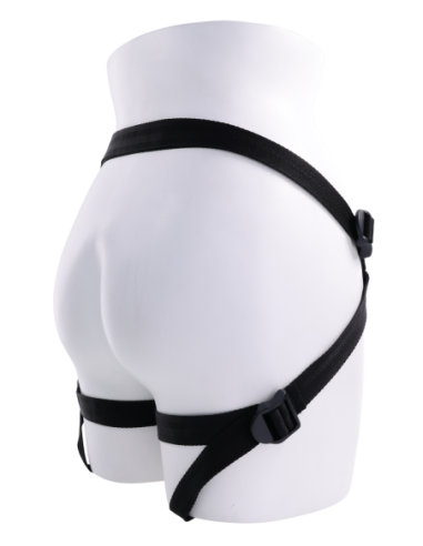 SPORTSHEETS VELVET NOIR STRAP ON