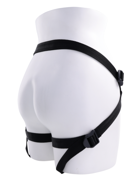 SPORTSHEETS VELVET NOIR STRAP ON