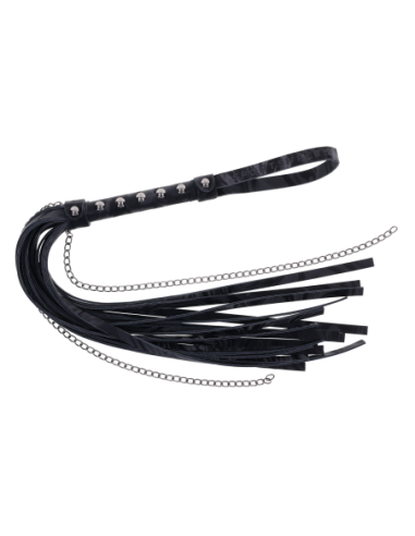 SPORTSHEETS VELVET NOIR CHAIN FLOGGER