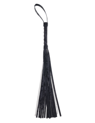 SPORTSHEETS VELVET NOIR CHAIN FLOGGER