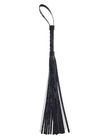 SPORTSHEETS VELVET NOIR CHAIN FLOGGER