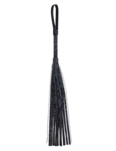 SPORTSHEETS VELVET NOIR CHAIN FLOGGER