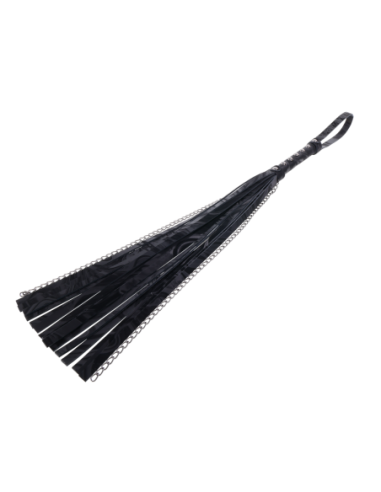 SPORTSHEETS VELVET NOIR CHAIN FLOGGER