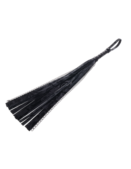 SPORTSHEETS VELVET NOIR CHAIN FLOGGER