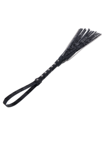 SPORTSHEETS VELVET NOIR CHAIN FLOGGER