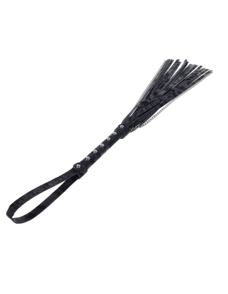 SPORTSHEETS VELVET NOIR CHAIN FLOGGER