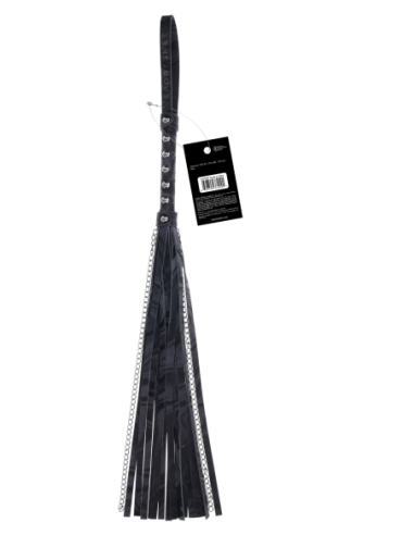 SPORTSHEETS VELVET NOIR CHAIN FLOGGER