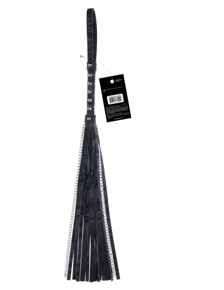 SPORTSHEETS VELVET NOIR CHAIN FLOGGER