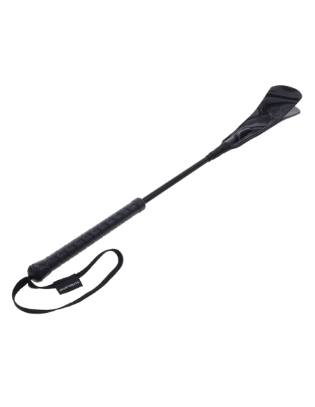 SPORTSHEETS VELVET NOIR STRIKE CROP