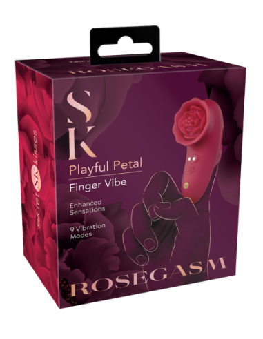 SECRET KISSES ROSEGASM PLAYFUL FINGER VIBE