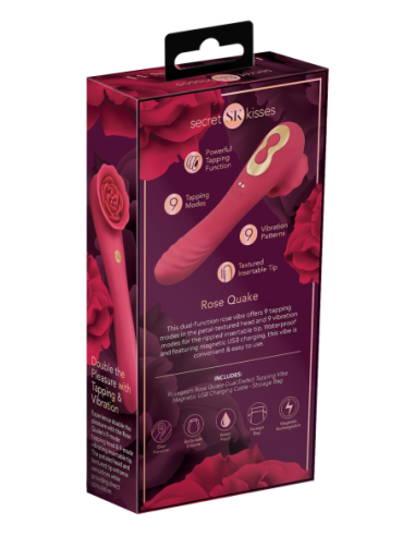 SECRET KISSES VIBRA DE ROSE TERREMOTO