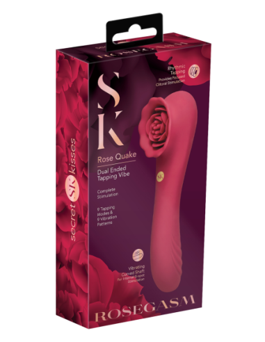 SECRET KISSES VIBRA DE ROSE TERREMOTO