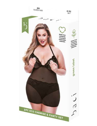 BACI 2 UDS. CONJUNTO DE CAMISA Y BRAGAS ECO...