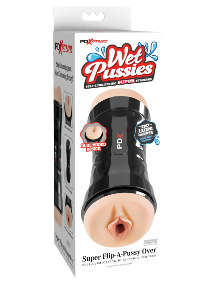 PDX EXTREME WET PUSSIES SUPER FLIP-A-PUSSY OVER